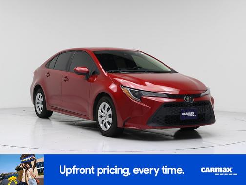 Red 2020 Toyota Corolla LE