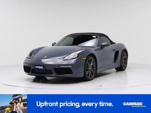 Gray 2017 Porsche 718 Boxster