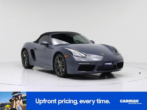 Gray 2017 Porsche 718 Boxster
