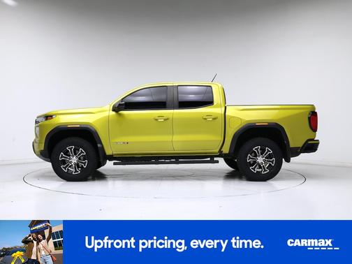 Yellow 2023 GMC Canyon AT4