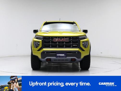 Yellow 2023 GMC Canyon AT4