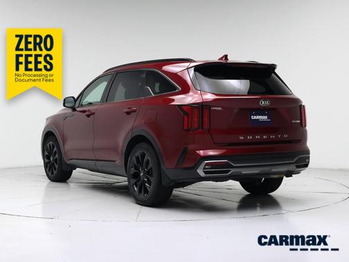 Burgundy 2021 Kia Sorento SX
