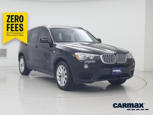Black 2017 BMW X3 SDrive28i