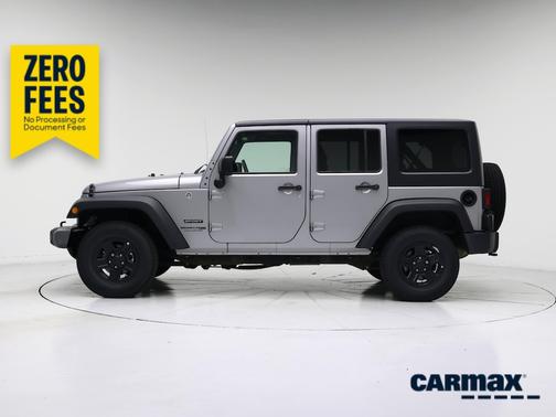 Silver 2018 Jeep Wrangler Unlimited Sport