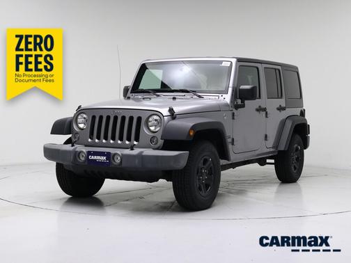 Silver 2018 Jeep Wrangler Unlimited Sport