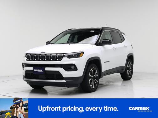 White 2022 Jeep Compass Limited