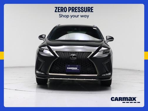 Black 2022 Lexus RX 350 F-SPORT Handling
