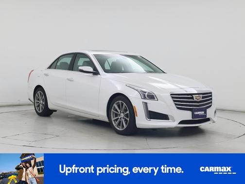 White 2018 Cadillac CTS Luxury
