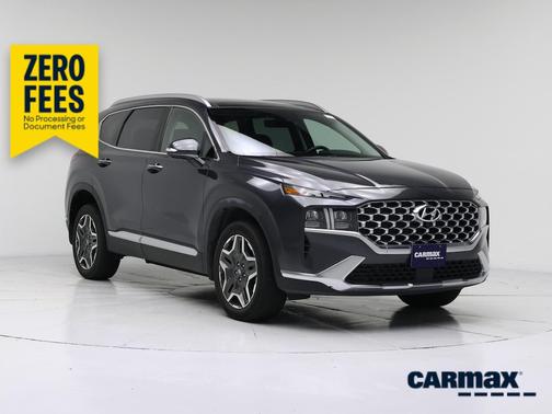Gray 2023 Hyundai SANTA FE HEV Limited