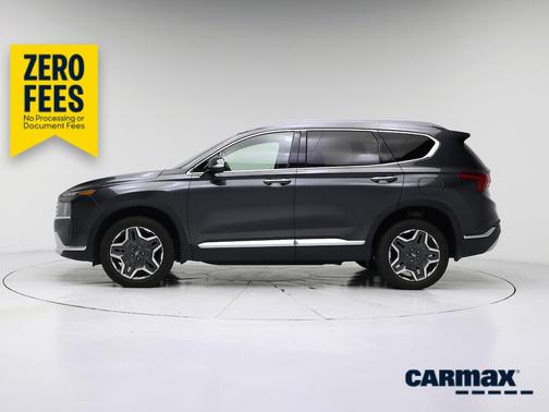 Gray 2023 Hyundai SANTA FE HEV Limited