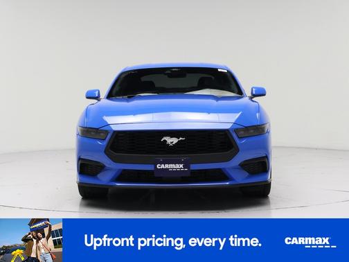 Blue 2025 Ford Mustang Ecoboost