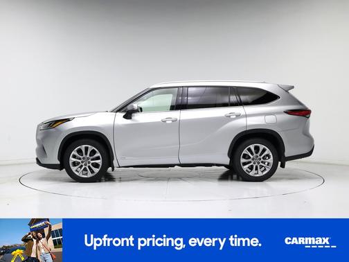Gray 2023 Toyota Highlander Hybrid Limited