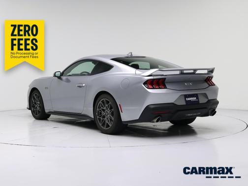 Silver 2025 Ford Mustang GT Premium