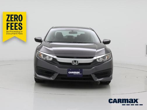 Gray 2016 Honda Civic LX