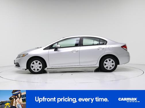 Silver 2015 Honda Civic LX