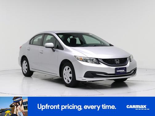 Silver 2015 Honda Civic LX