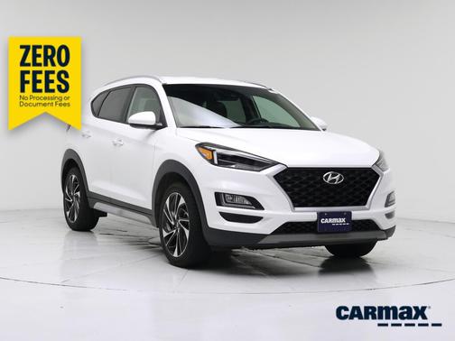 White 2019 Hyundai TUCSON Sport