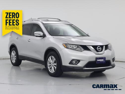 Silver 2016 Nissan Rogue SV