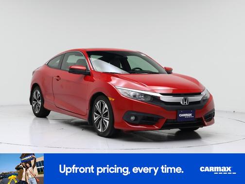 Red 2017 Honda Civic EX-T