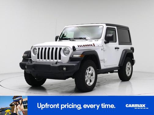 White 2021 Jeep Wrangler Islander
