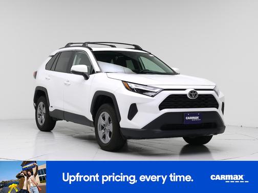 White 2025 Toyota RAV4 Hybrid XLE