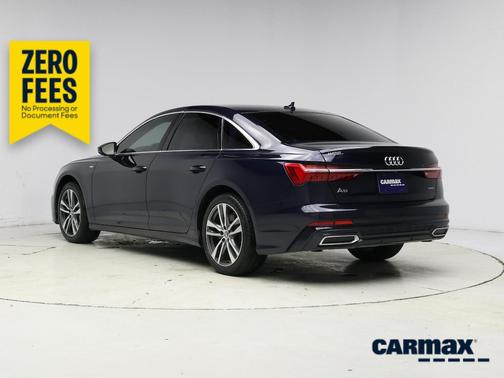 Blue 2019 Audi A6 Premium