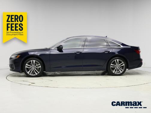 Blue 2019 Audi A6 Premium