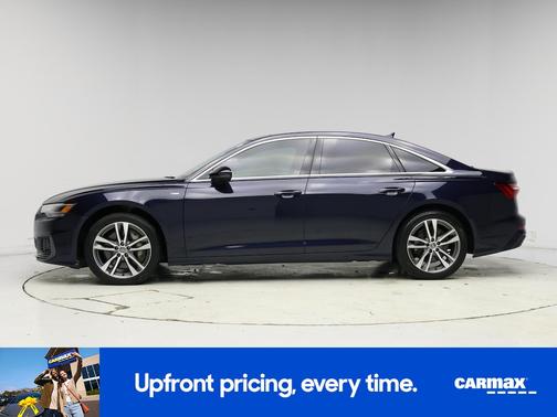 Blue 2019 Audi A6 Premium