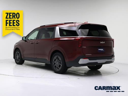 Red 2026 Kia Carnival Hybrid EX