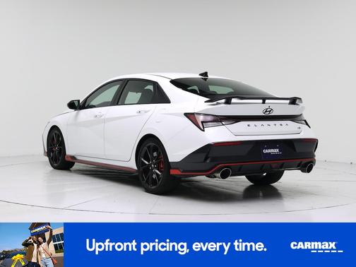 White 2025 Hyundai ELANTRA N