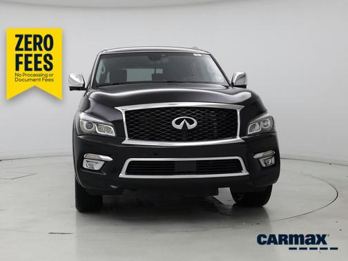 Black 2017 INFINITI QX80