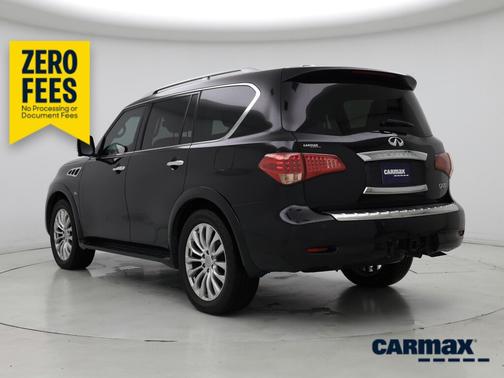 Black 2017 INFINITI QX80