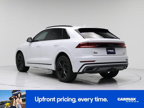 White 2021 Audi Q8 Premium Plus