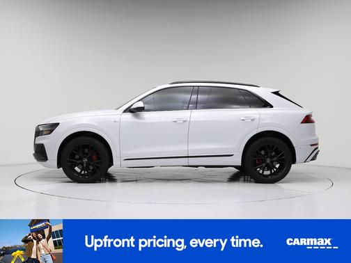 White 2021 Audi Q8 Premium Plus