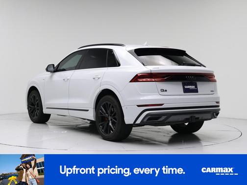 White 2021 Audi Q8 Premium Plus