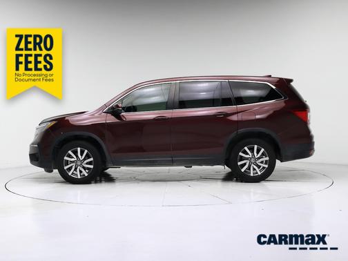 Red 2021 Honda Pilot EX-L