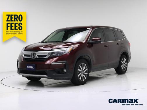 Red 2021 Honda Pilot EX-L