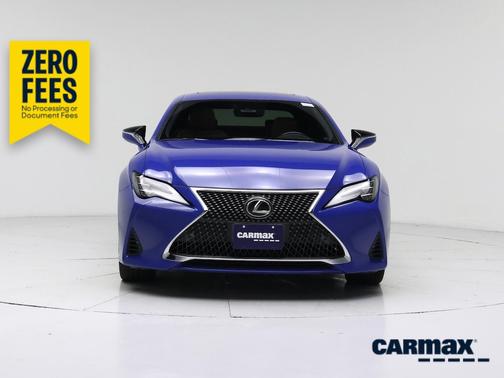 Blue 2021 Lexus RC 350 F-Sport
