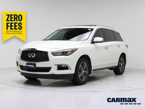 White 2018 INFINITI QX60
