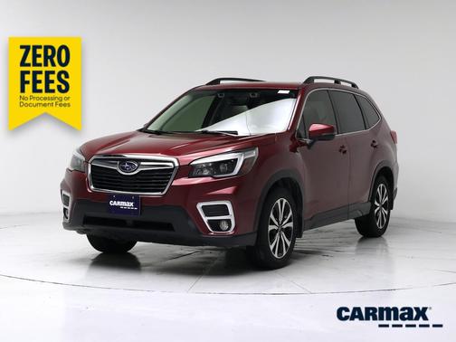 Red 2021 Subaru Forester Limited