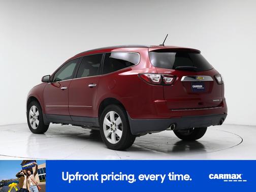 Red 2014 Chevrolet Traverse LTZ