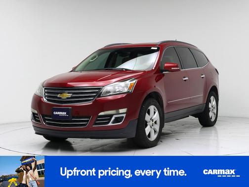 Red 2014 Chevrolet Traverse LTZ