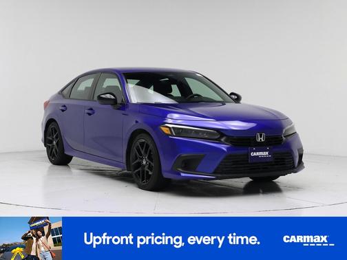 Blue 2024 Honda Civic Sport