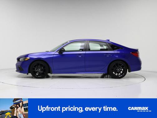 Blue 2024 Honda Civic Sport