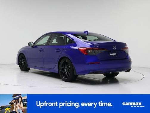 Blue 2024 Honda Civic Sport