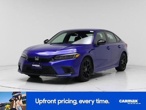 Blue 2024 Honda Civic Sport