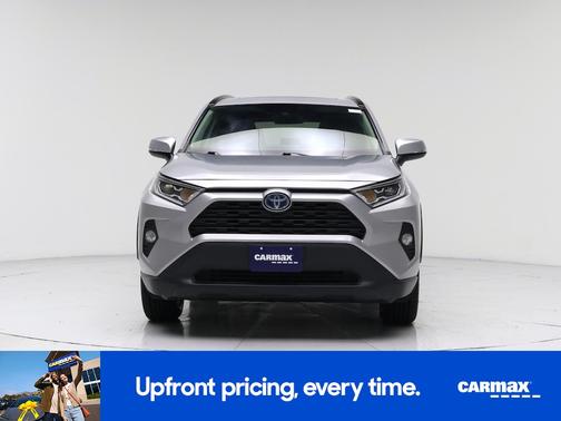 Silver 2020 Toyota RAV4 Hybrid XLE