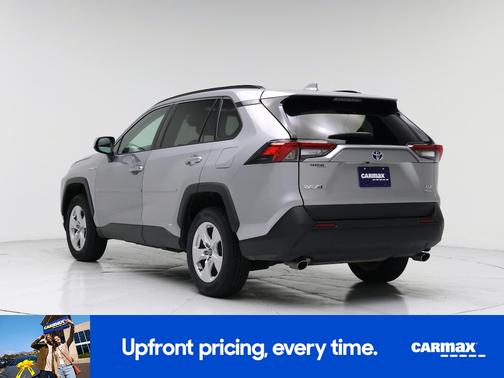 Silver 2020 Toyota RAV4 Hybrid XLE