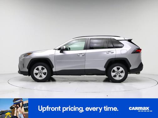 Silver 2020 Toyota RAV4 Hybrid XLE