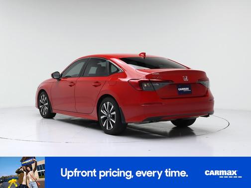 Red 2022 Honda Civic EX
